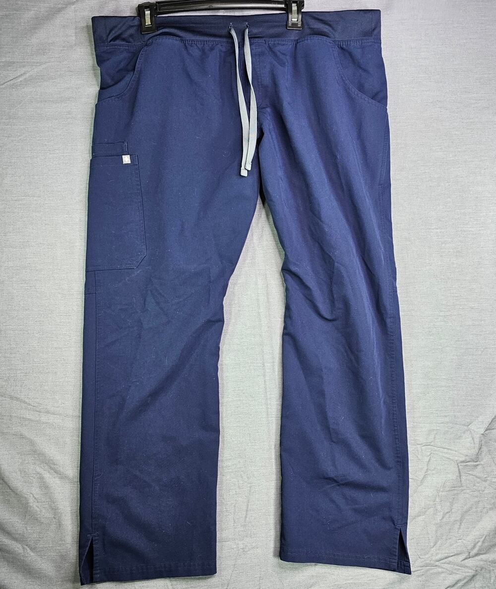 FIGS Technical Collection Kade Scrub Pants Navy Blue XXL T21004